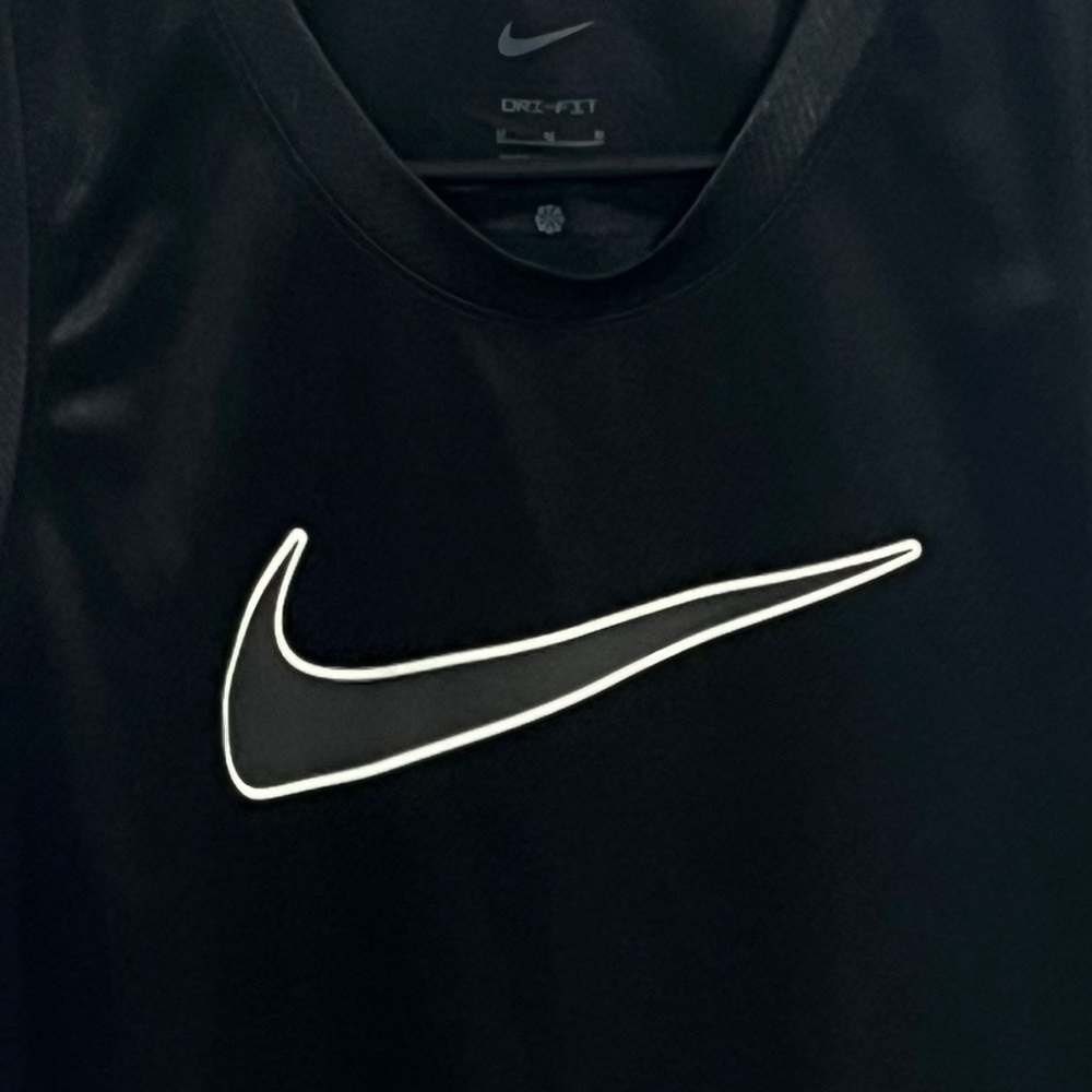 Nike Girls /youth •DriFIT Running Tank | Black High-Low Athletic Top Size M - Picture 6 of 9